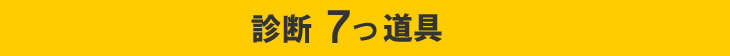 診断７つ道具